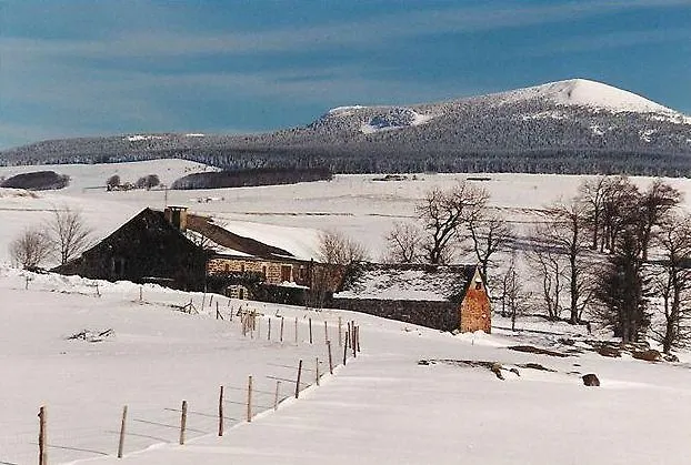Bed and Breakfast Le Moulinou à Moudeyres Couette-café